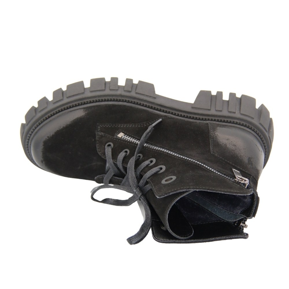 Жіночі чорні черевики демісезонні Lonza (Туреччина) модель 5074