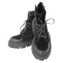 Жіночі чорні черевики демісезонні Lonza (Туреччина) модель 5074