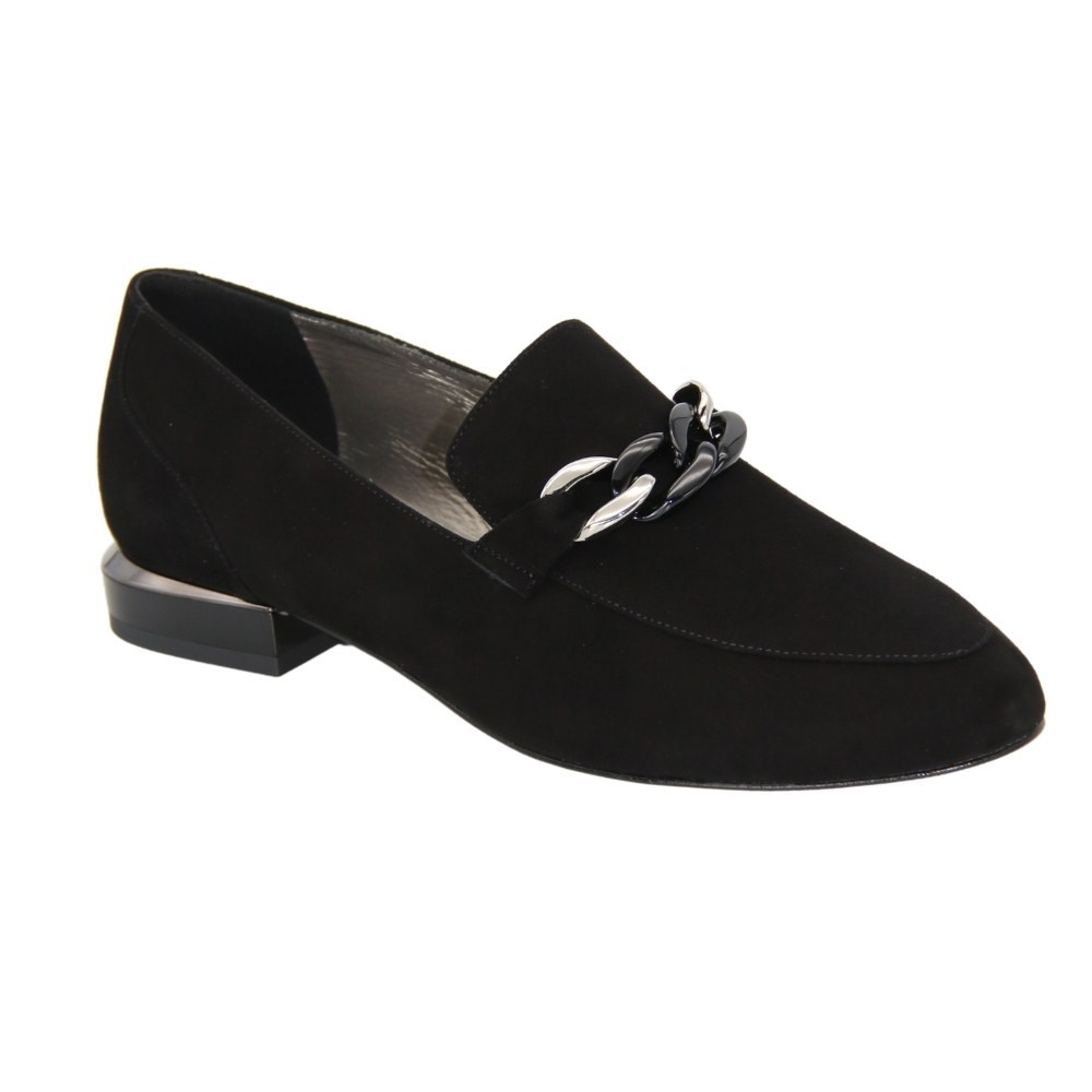 Women's black shoes Bellum (Poland) model 5079