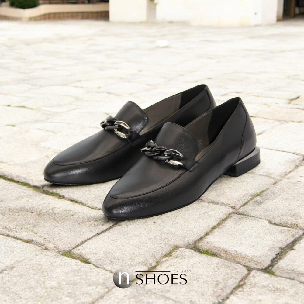 Жіночі чорні туфлі Bellum (Польща) модель 5080