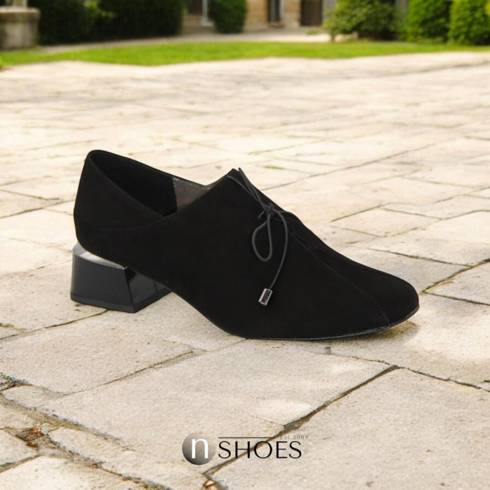 Жіночі чорні туфлі Bellum (Польща) модель 5081
