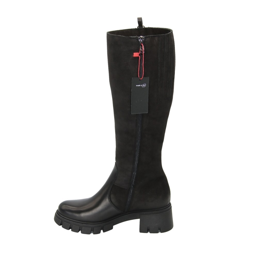 Women's black boots winter Simen (Poland) model 5084