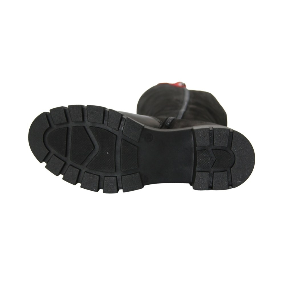 Women's black boots winter Simen (Poland) model 5084