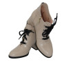 Women's beige ankle boots demi-season Best but (Poland) model 5087