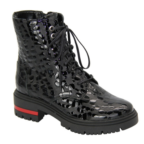 Женские черные ботинки Steizer Польша 882-afrodyta 5092