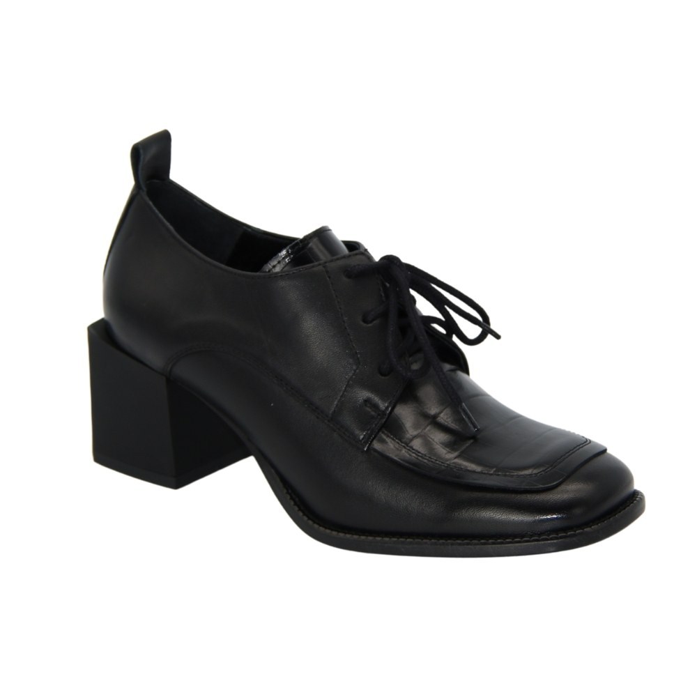 Жіночі чорні туфлі Bellum (Польща) модель 5094