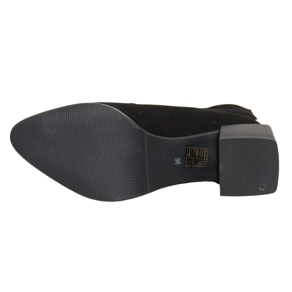 Жіночі чорні черевики Bellum b-1305-filc 5096