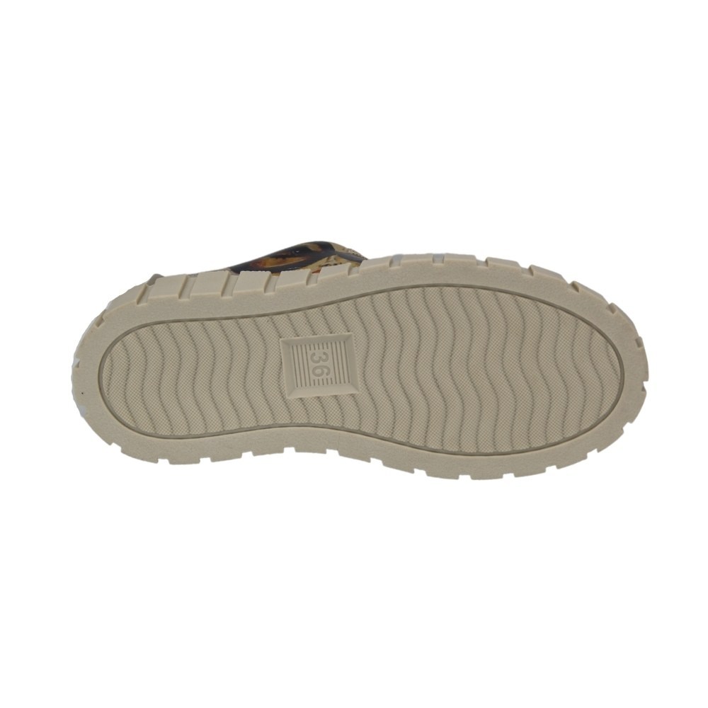 Women's beige sneakers Evromoda (Turkey) model 5100