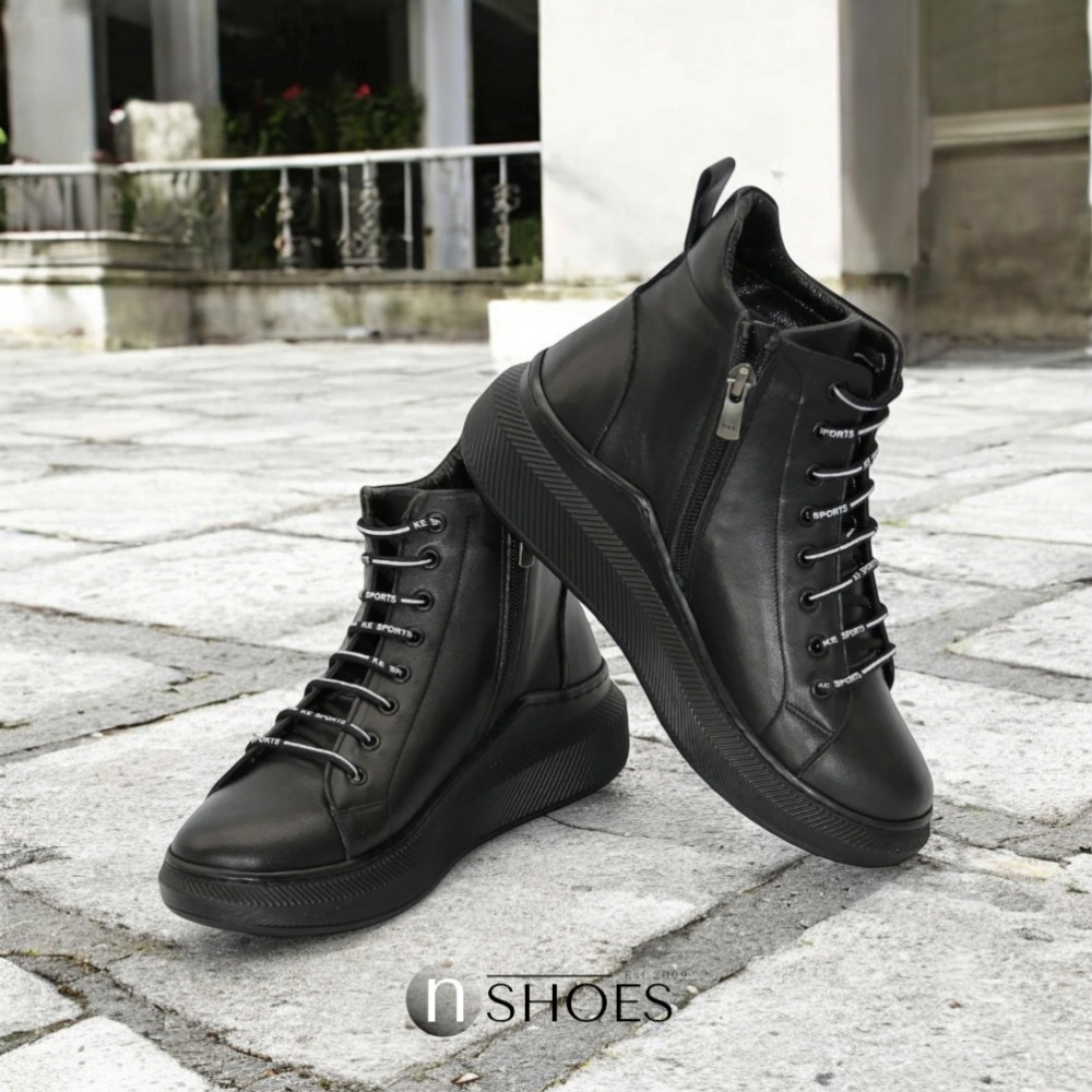 Жіночі шкіряні черевики Evromoda 375-705-sa 5101