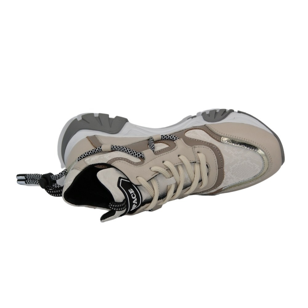 Жіночі бежеві кросівки демісезонні Evromoda (Туреччина) модель 5102