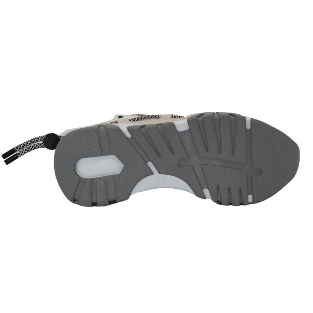 Жіночі бежеві кросівки демісезонні Evromoda (Туреччина) модель 5102