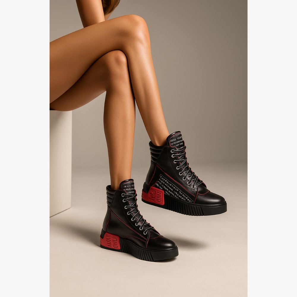 Жіночі зимові черевики Evromoda 186-7106-kurk 5106