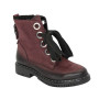 Жіночі червоні черевики зимові Contes (Польща) модель 5108