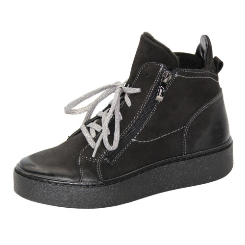 Women's black boots Contes Poland 544 5111
