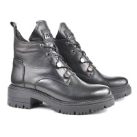 Женские черные ботинки Nessi Польша 20748-czarni1 5113