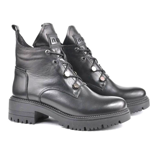 Жіночі чорні черевики Nessi Польща 20748-czarni1 5113