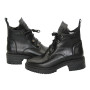 Жіночі чорні черевики Nessi (Польща) модель 5113