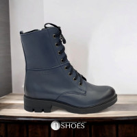 Women's blue boots at Lesta Poland 191-6477-7-30a4 5119