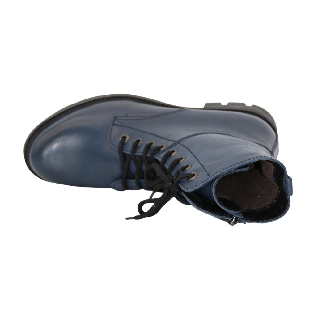 Жіночі сині черевики Lesta (Польща) модель 5119