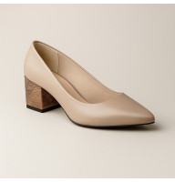 Женские бежевые туфли Kaniowski Польша k-20205-0379-0428 5122
