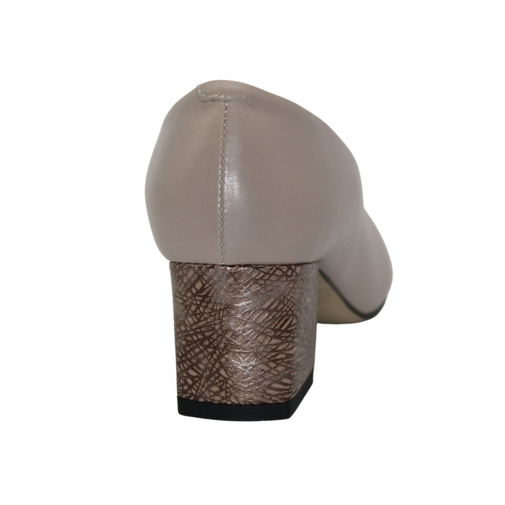 Жіночі бежеві туфлі Kaniowski (Польща) модель 5122