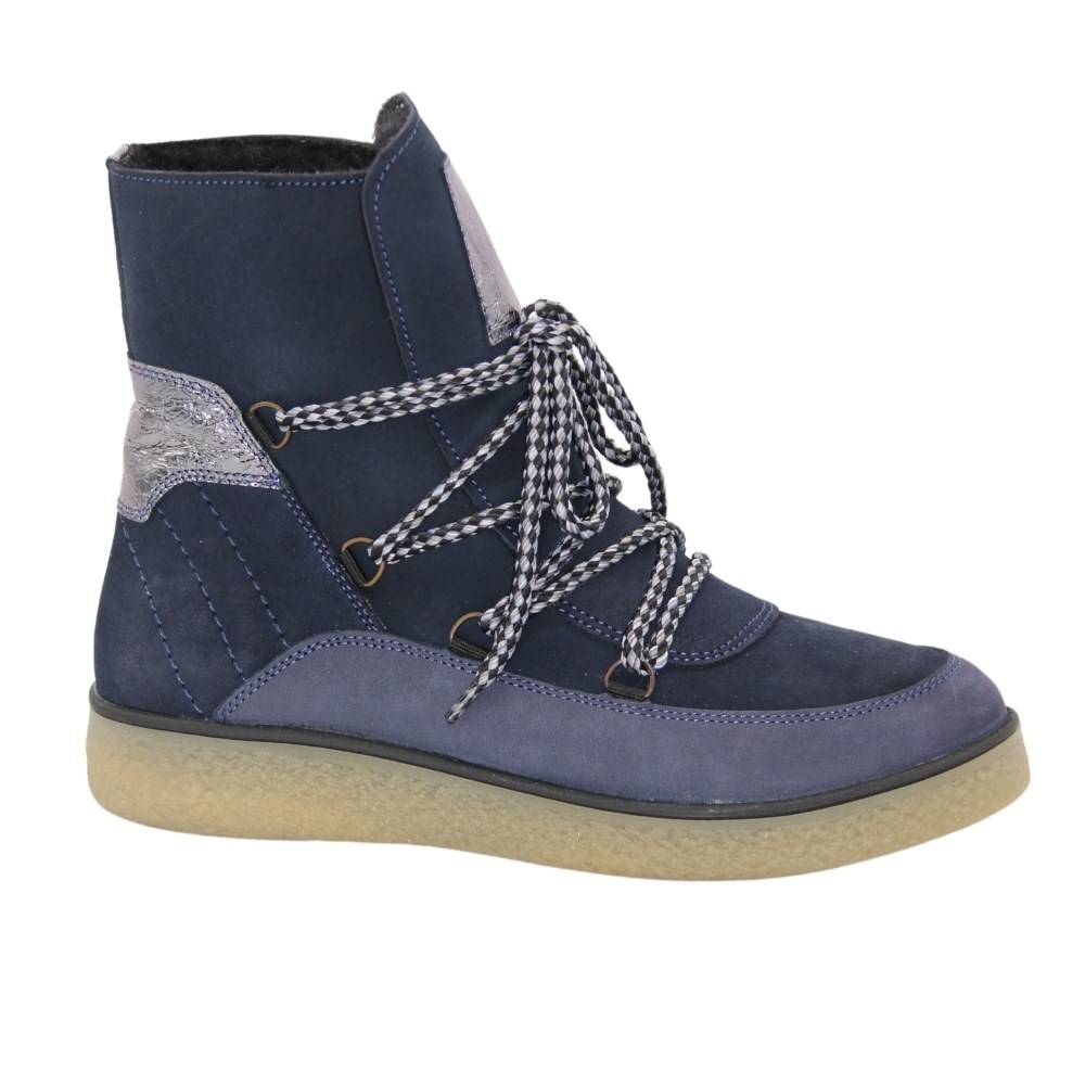 Women's blue boots winter Steizer (Poland) model 5123