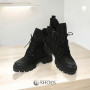 Women's black boots at demi-season Steizer (Poland) model 5124