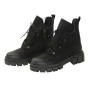 Women's black boots at demi-season Steizer (Poland) model 5124
