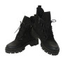 Women's black boots at demi-season Steizer (Poland) model 5124