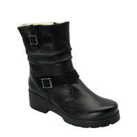 Women's black boots Axel Poland 4406-czarny 5130