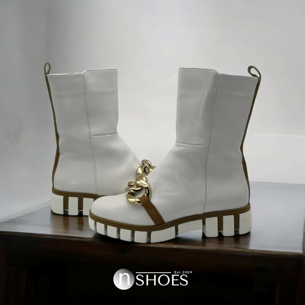 Женские белые зимние ботинки Best but 2782JUL-MAR 5131