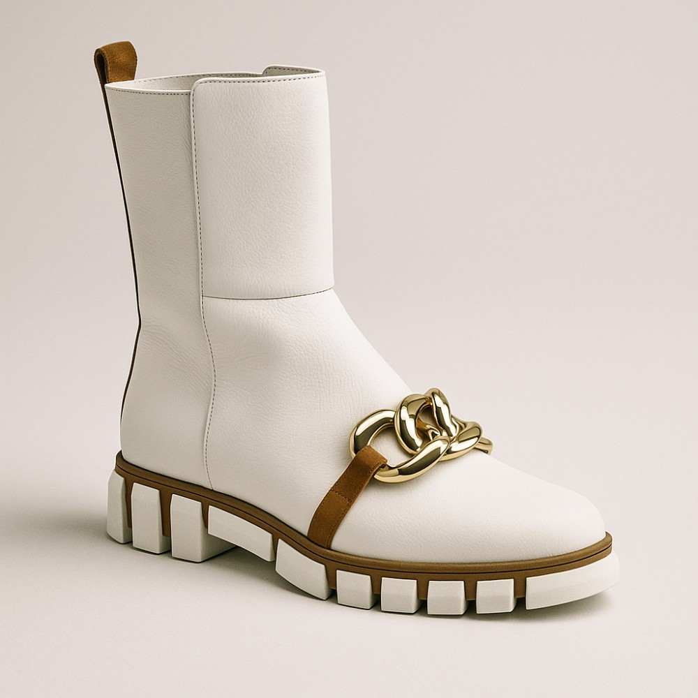 Женские белые зимние ботинки Best but 2782JUL-MAR 5131