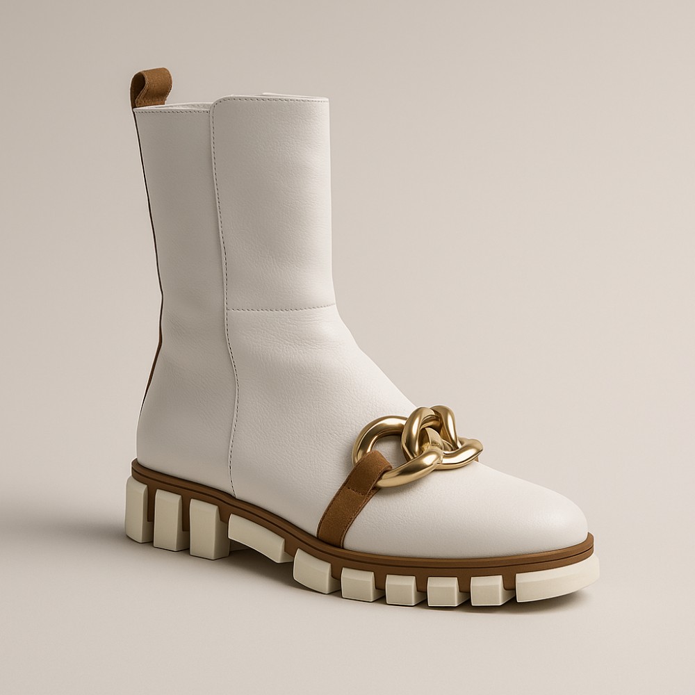 Женские белые зимние ботинки Best but 2782JUL-MAR 5131