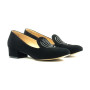 Жіночі чорні лофери Marсo (Польща) модель 5132