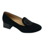 Жіночі чорні лофери Marсo (Польща) модель 5132