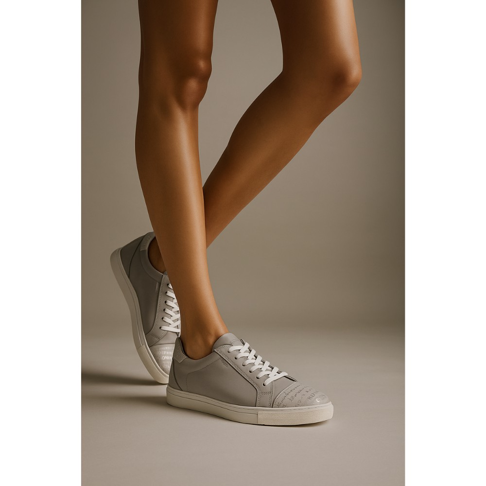 Женские демисезонные кеды Badura N494-437-494 из натуральной кожи