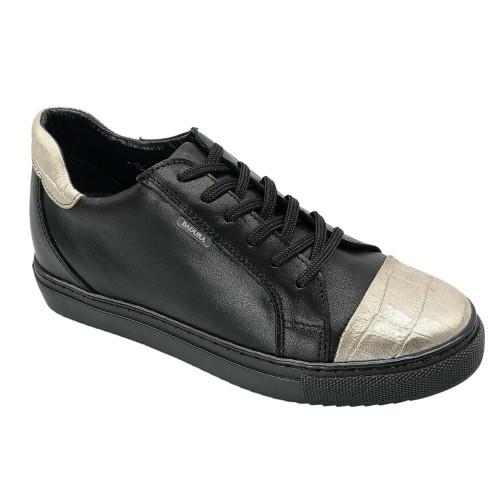 Женские черные кеды Badura Польша N494-698-455 5134 Женские черные кеды Badura Польша N494-698-455 5134