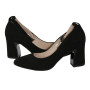 Женские черные туфли Kaniowski (Польша) модель 5136