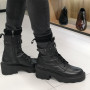 Women's black boots winter Simen (Poland) model 5138