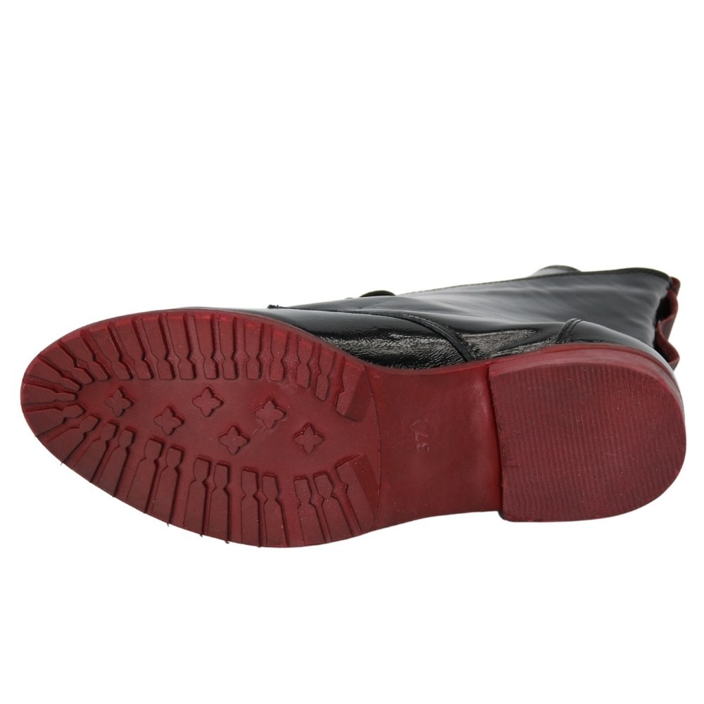 Жіночі чорні ботильйони демісезонні Flisalla (Польща) модель 5139