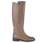 Жіночі бежеві чоботи демісезонні Solo Femme (Польща) модель 5140