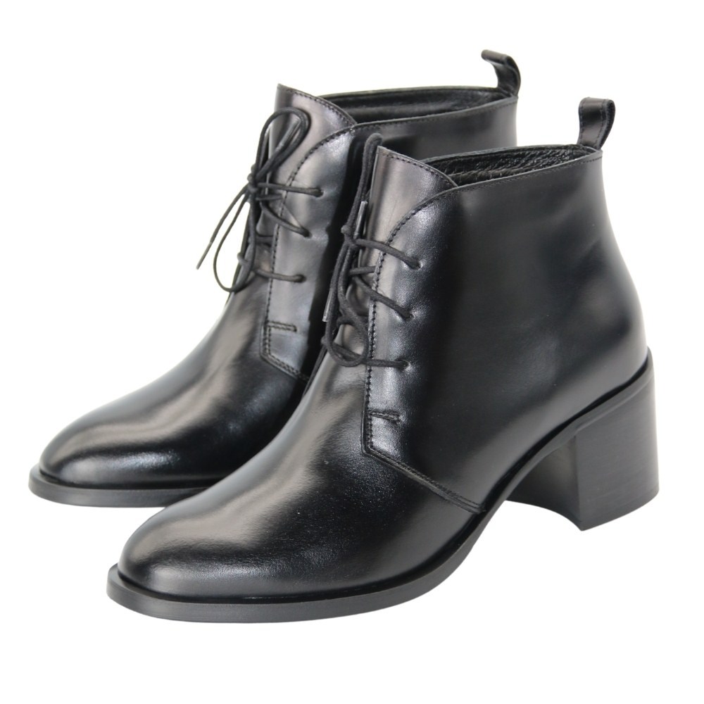 Женские черные ботильоны Solo Femme 24722-03-c57-52 5142