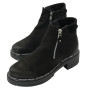 Женские черные ботинки Pimo (Польша) модель 5146