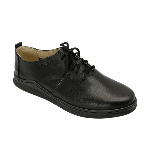Women's black shoes Lesta Poland 241-4321-1-1036 5152 comfortable made of genuine leather from a Polish factory