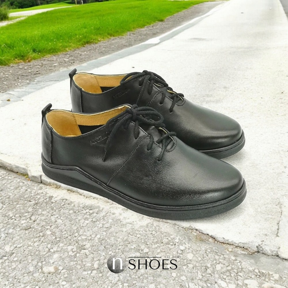 Жіночі чорні туфлі комфорт Lesta (Польща) модель 5152