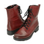 Женские бордовые демисезонные ботинки Lesta 191-6477-6-5148 5153