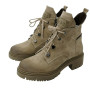 Женские бежевые ботинки Nessi (Польша) модель 5155