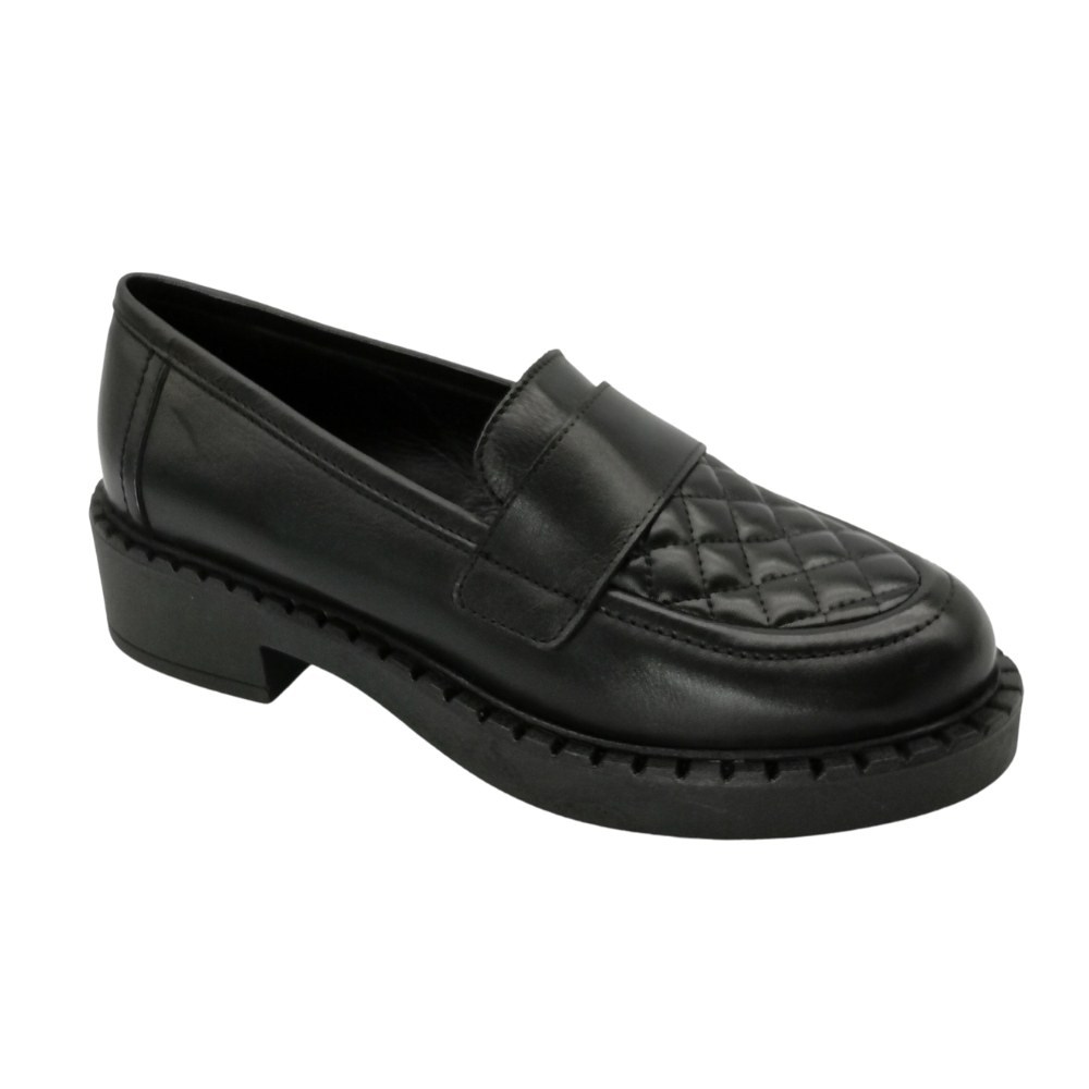 Жіночі чорні лофери Solo Femme (Польща) модель 5156