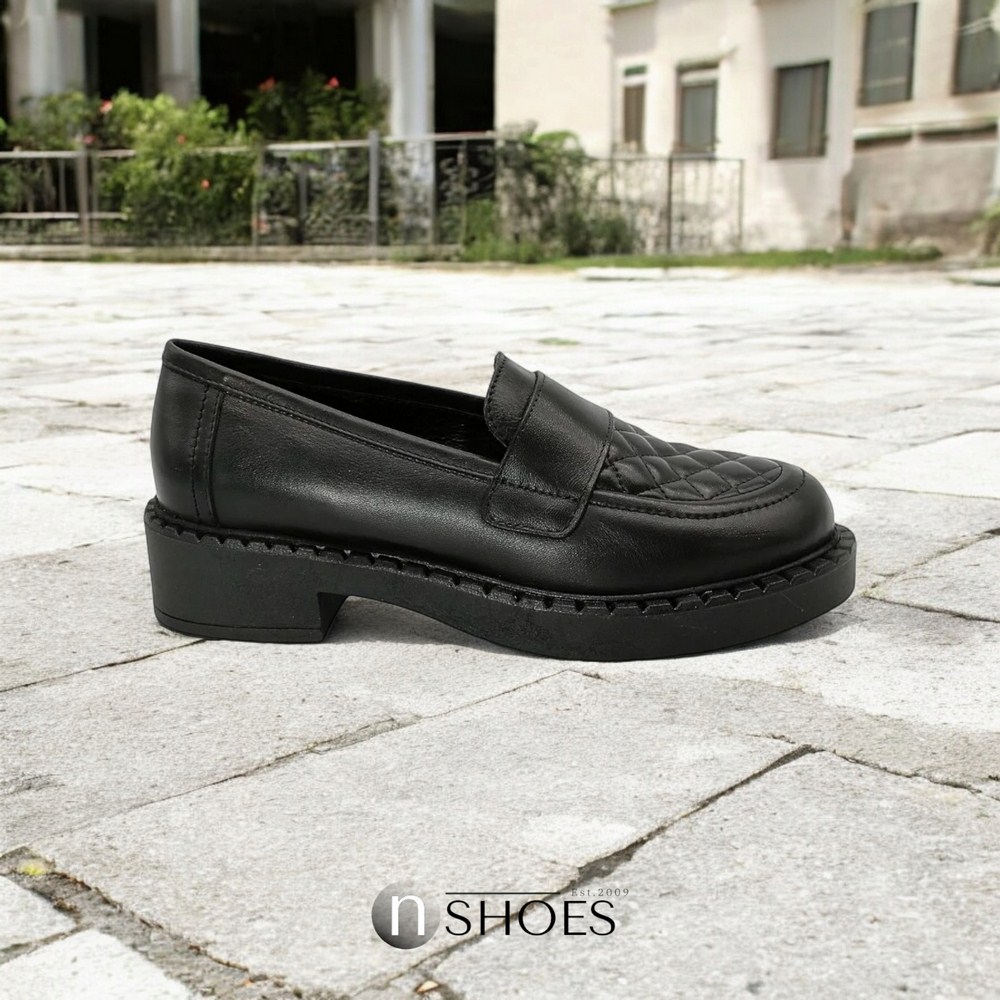 Жіночі чорні лофери Solo Femme (Польща) модель 5156