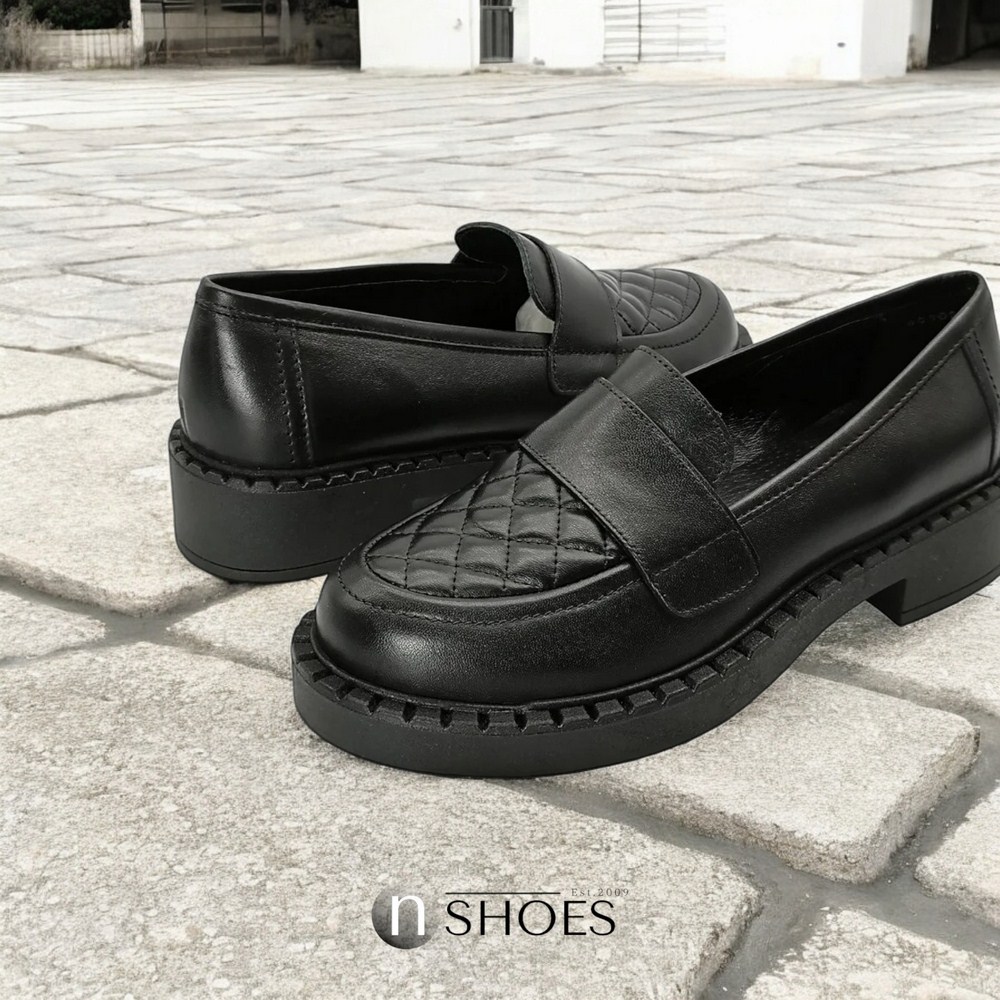 Жіночі чорні лофери Solo Femme (Польща) модель 5156